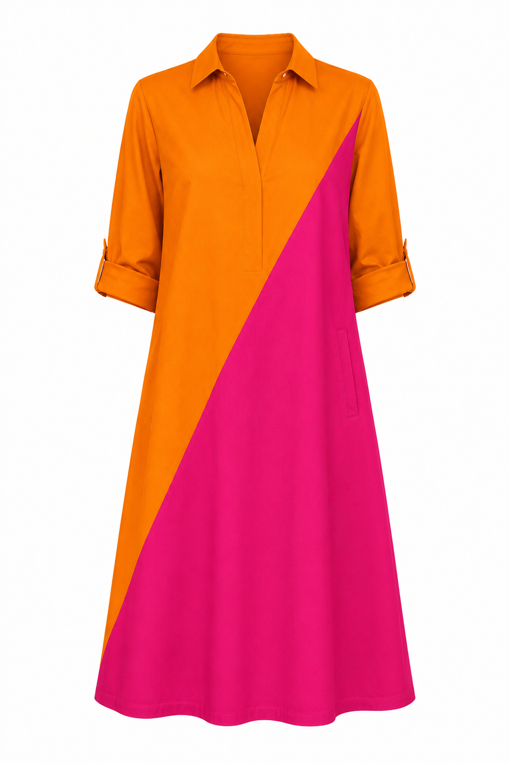 Vestido Camisero Midi Solara